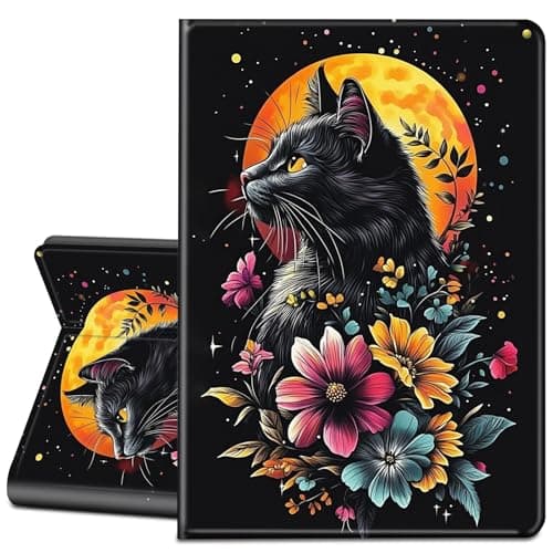 LYHXLYJH Case for 6" Kindle Paperwhite (10th Generation, 2018 Release)-Slim PU Leather Smart Cover with Auto Wake/Sleep for Kindle Paperwhite E-Reader,Art Cat