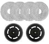 YYzzCaithe 4 Mop and 2 Mop Pad Plate Accessories