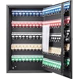 200 Key Adjustable Key Cabinet with Combination Lock – Key Box, Key Storage Cabinet, Organizer for Wall Mount, Key Lock Box, Key Organizer Box,A-1