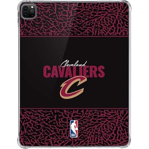 Skinit Clear Tablet Case Compatible with iPad Pro 11in (2024) - Officially Licensed NBA Cleveland Cavaliers Elephant Print Design