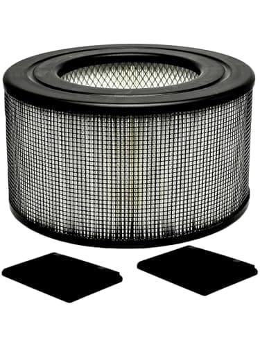 Oxyvera 20500 Replacement Filter Compatible with Honeywell 10500(EV-10) 17000 17005 17006 17007 17008 17009 83170 Air Purifiers, includes 1 filter+2 Carbon Pre-Filter