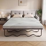 NOFFA 4 Inch Sofa Bed Mattress 53x72 - Full Sleeper Sofa Mattress Replacement for Pull Out Couch Bed - Durable Sofa Bed Memory Foam Mattress Topper, CertiPUR-US, Removable Washable Cover