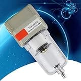 BSTiltion 1/4 Replacement Air Filter Compressor Water Moisture Trap Cleaner for Various Installation Environments