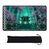 Riftbound TCG Playmat with Zones Unofficial, Original Design Play mat 24x14 Inchnon Free Storage Bag - 11794 (Zone, 117113)