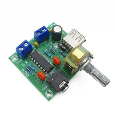 1PCS 5V Power Amplifier AC/DC USB Power Supply 5Wx2 Hi-FI PM2038 Board