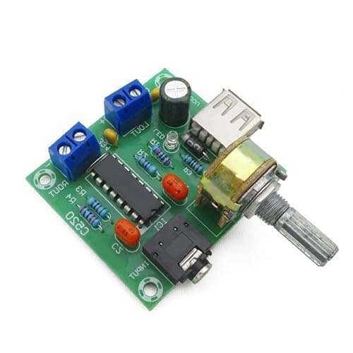 1PCS 5V Power Amplifier AC/DC USB Power Supply 5Wx2 Hi-FI PM2038 Board