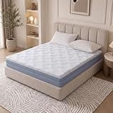EVLIQUIL Queen Size Mattress, 12 Inch Copper Gel Cooling Memory Foam Mattresses in a Box, Medium Firm Support Colchón for Pressure Relief & Motion Isolation & Silent Sleep, CertiPUR-US Certified