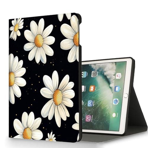 RUUHLJLET for Samsung Galaxy Tab A11/Tab A9 8.7 Inch 2025/2023 Model X133/X135/X110/X115 Tablet Case,Auto Wake/Sleep,Adjustable Stand Protective Cover - Daisy
