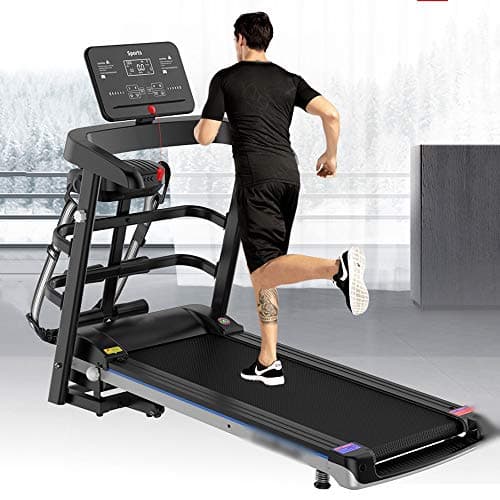 Treadmill Small Folding Home Fitness Equipment 56cm Super Wide Treadmill EVA High-Density Shock-Absor Soft Running Board 13868124cm