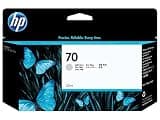 Light Gray HP 70 DesignJet Ink Cartridge, 130 ml (C9451A) by HP