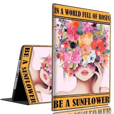 Case for Google Pixe Tablet 2023,Slim Fit Foldable Standing Cover Case with Auto Sleep/Wake for 2023 Googl Pixe Tablet,Flowers Girl