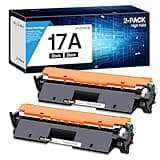 WEAREC Compatible Toner Cartridge Replacement for HP 17A CF217A with LaserJet Pro MFP M130a M130fn M130fw M130nw LaserJet Pro M102a M102w(Black, 2-Pack)