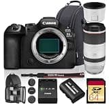 Canon EOS R6 Mark III Mirrorless Camera with Stop Motion Animation Firmware + Canon RF 100-500mm f/4.5-7.1 L is USM Lens for Wildlife & Sports Photography|7K RAW Video| + 64GB Card + Backpack