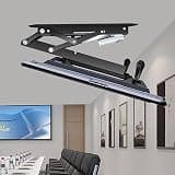 SDdPulse Motorised TV Bracket - TV Wall Mount Motorized Ceiling TV Mount, Telescopic Electric TV Lift with Auto Lifting, 0-85° Flip Down, Fits 32-70 Inch TVs