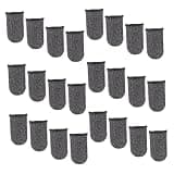 MOBUTOFU Mobile Gaming Finger Sleeves Finger Covers for 50pcs Lightweight Cotton Blend Anti-Sweat Breathable for Enhanced Gaming Controller Usage Phone Touchscreen Devices