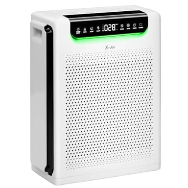Air Purifiers for Home Large Room, Cover Up to 2600 Ft² with Washable Filters, Powerful Turbo Mode, HAP607, Pure White