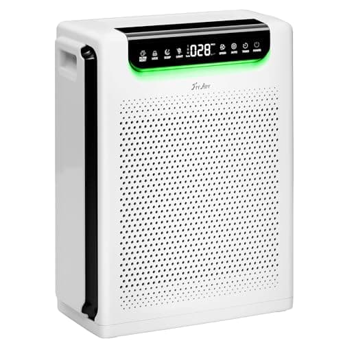 Air Purifiers for Home Large Room, Cover Up to 2600 Ft² with Washable Filters, Powerful Turbo Mode, HAP607, Pure White