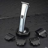 DUYHBAWRS Professional Ceramic Blade Hair Clipper for Men's Hair Clipper Men's Hair Clipper Black Shaving Machine(D)