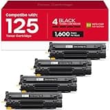belietop 125 CRG125 Toner Cartridge Replacement for Canon 125