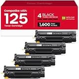belietop 125 CRG125 Toner Cartridge Replacement for Canon 125