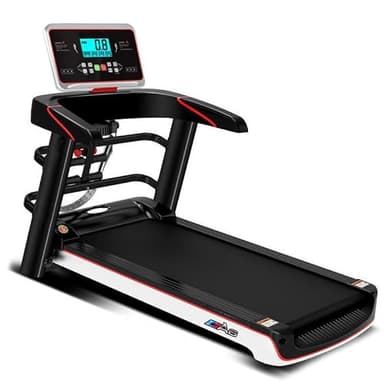 Electric Motorized Folding Treadmill, Heavy Duty 2.0 HP Indoor Walking, Running, Jogging Exercise Gym Machine, with 12 Preset Programs LCD Display for Home Use