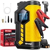 Emergency Power Pack with Clamps 6000A with 150PSI air Compressor