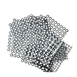 1000pcs 3D Tracking Dot Reference Point Markers for 3D Scanning Hand-held 3D Scanner Reflects The Marking Point Target Point for Complex Details(6mm x 10mm)