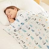 HOSUKKO Weighted Blanket - 5 lbs Fairy Heavy Blanket - Small Size Breathable Lap Blanket(36"x48", 5 lbs)
