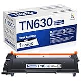 Vauodn TN630 High Yield Toner Cartridges 1 Pack Compatible Replacement for Brother TN-630 Compatible with HL-L2300D HL-L2380DW HL-L2320D DCP-L2540DW MFC-L2700DW MFC-L2685DW Printer.