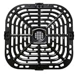 Air Fryer Grill Plate For 6QT Air Fryers, Upgraded Square Grill Pan Tray Accessories
