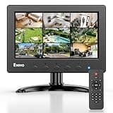Eyoyo Mini Monitor 7 Inch Small HDMI Monitor 1024x600 IPS Screen Display HDMI AV VGA BNC USB Input for NVR CCTV Security Camera Computer PC Laptop Video Switcher Raspbery Pi