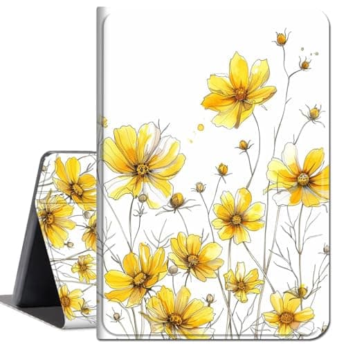 for iPad Air 5th Generation Case for iPad Air 4th Generation Case for iPad Pro 11 inch Case 4th/3rd/2nd Gen, Slim Lightweight Smart Shell Stand Cover with Auto Wake/Sleep,Yellow Yu Meiren