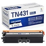 Vauodn TN431 High Yield Toner Cartridges 1 Pack Compatible Replacement for Brother TN-431 Compatible with MFC-L8900CDW MFC-L8610CDW MFC-L9570CDW HL-L8360CDW Printer.