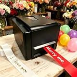 Digital Ribbon Printing Machine, Thermal Label Printer, 300 DPI, Foil Stamping, 127mm/s, DIY Decorative Ribbon