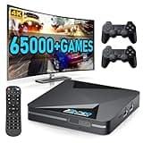 Kinhank Retro Game Console with 65000+ Games, Super Console X2 Pro Video Game Console Android 9.0/Emuelec 4.6, S905X2 Chip, 4K UHD Output,2.4G+5G, BT 5.0