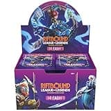 Riftbound: League of Legends TCG Unleashed - Booster Display - 24 Booster Packs (14 Cards Ea), Deck-Building Trading Card Game, Randomly Assorted