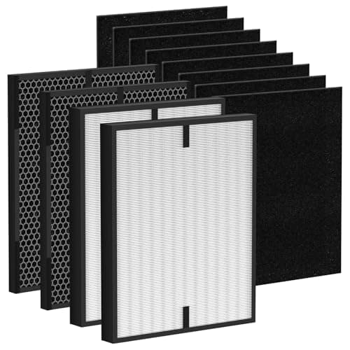 12 Pack 3000 Air Replacement Filter, Compatible with Air Doctor 3000, 3000M, 3000Pro Air Puri-fier