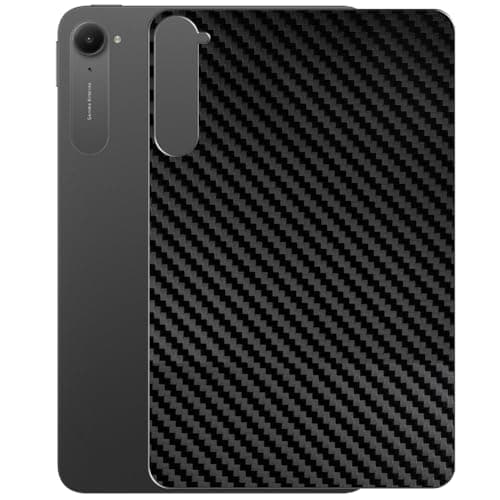 Puccy 2 Pack Back Protector Film, compatible with Xiaomi Pad Mini 8.8 Black Carbon Fiber Guard Cover ( Not Tempered Glass Front Screen Protectors )