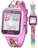 Barbie Kids Smartwatch - Interactive Fun with 10 Watch Faces, Camera, Games, Alarm, Step Tracker & More - Stylish Gift for Girls with Printed Unicorn & Mermaid Straps - Fits Wrists 5.5'' to 8.0"