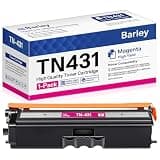barley TN431M TN-431M Compatible TN431 TN-431 Magenta High Yield Toner Cartridge Replacement for Brother TN431 TN-431 MFC-L8900CDW HL-L8360CDW Printer Ink (1 Magenta).