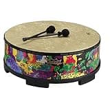 Remo KD-5816-01 Kids Percussion Gathering Drum - Fabric Rain Forest, 16"