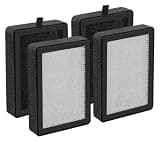 A78E-LV-H128 Filter,Compatible For LEVOIT, LV-H128 Air Purifier, LV-H128 H13 True Replacement Filter 4 Pack