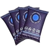 4 Pack Dehumidifier Bags, 200g Reusable Humidity Absorber Portable Anti Fog Car Dehumidifier for Vehicle, New Home, Wardrobe, Cabinet, Humidity Bags