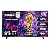 Hisense 55" E7 Cinema Series Hi-QLED Mini-LED 4K UHD Smart Fire TV (55E7SF, 2026 NEW) - Native 144Hz, AI Picture, Dolby Vision IQ · Atmos, FALD, HDR10+ Adaptive, MEMC, Alexa+