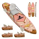 iTAOSTAR D03DP 35" Extra Wide Paddle Board for Better Balance, Inflatable Stand Up Paddle Board with Kayak Seat, Inflatable Paddle Boards for Adults of All Skill Levels with Premium SUP Accessories