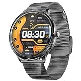 V98 Smart Watch with Bluetooth Calling, Heart Rate Monitor, Step Counter, Sleep Tracking, Full Touch Screen, Mesh Band