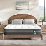 Full Mattress 10 Inch Hybrid Full Mattress in a Box, Full Size Mattress with Memory Foam and Individual Pocket Springs, Medium Firm Full Mattresses for Motion Isolation & Pressure Relief, CertiPUR-US