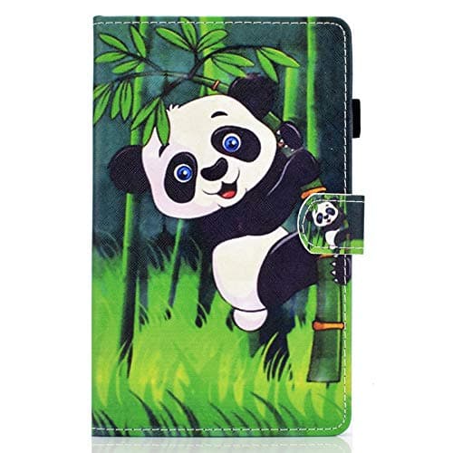 JIan Ying Cover Case for Samsung Galaxy Tab A 10.1 (2019) SM-T510 T515,Tablet Case Cover Slim Folding Protector,Panda