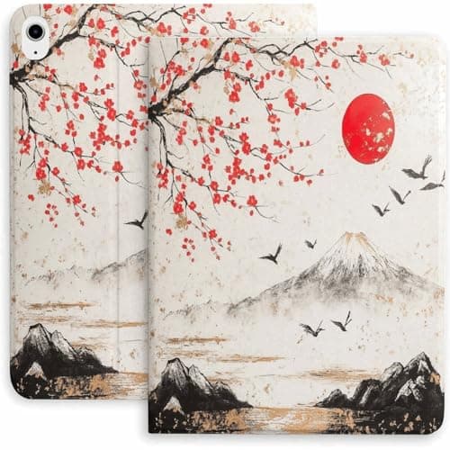Mountain Sunset Birds Case for iPad 9/10/11th Mini 5/4/3/2/1(7.9in) Mini 6(8.3in) Mini 7(8.3in),Air 4/5/6/7,Pro 11in(2021/2022/2024)