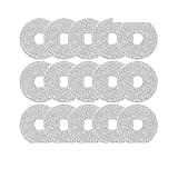 Mopping Pad Compatible for ECOVACS, T20 T10 X1, Compatible for Omni ,T30 Pro X2 X1 Turbo Mop Cloth Robot Vacuum Cleaner Accessories(15PCS)
